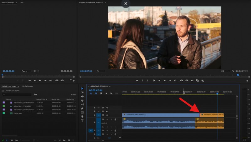 Beheers J-cuts en L-cuts in Premiere Pro voor naadloze overgangen 