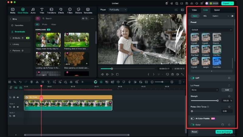 Maak vintage filmrollen uit de jaren 20 in Filmora:een stapsgewijze handleiding 