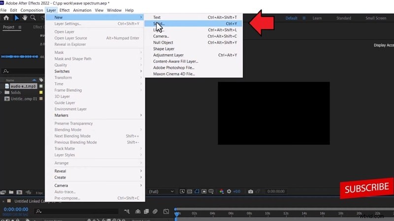 Creëer dynamische audiovisualisaties in Premiere Pro:een beginnershandleiding 