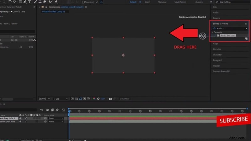 Creëer dynamische audiovisualisaties in Premiere Pro:een beginnershandleiding 