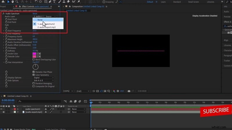 Creëer dynamische audiovisualisaties in Premiere Pro:een beginnershandleiding 