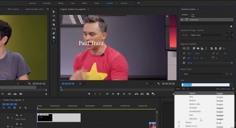 Premiere Pro Lower Thirds:sjablonen, maatwerk en best practices 