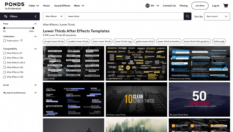 Premiere Pro Lower Thirds:sjablonen, maatwerk en best practices 