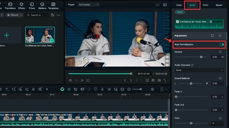 Beheers audionormalisatie in Premiere Pro:corrigeer snel ongelijkmatig volume 