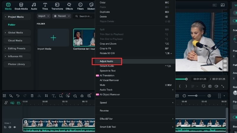 Beheers audionormalisatie in Premiere Pro:corrigeer snel ongelijkmatig volume 