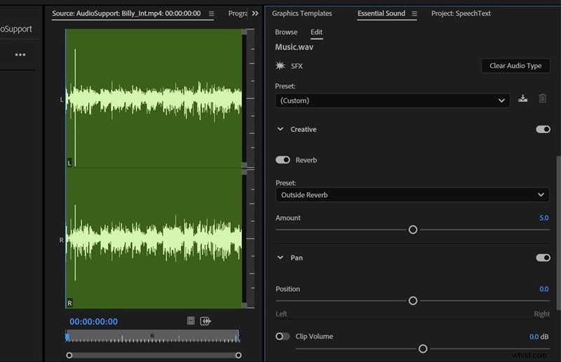Audiobewerking onder de knie krijgen in Premiere Pro:een uitgebreide handleiding 