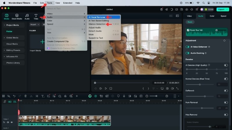 Het Essential Sound Panel van Adobe Premiere Pro onder de knie krijgen:een complete stapsgewijze handleiding 