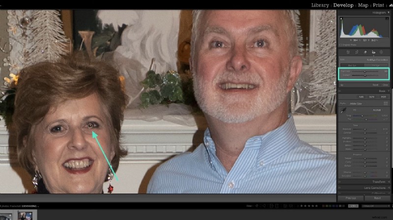 Adobe Lightroom:deskundige rode-ogenverwijdering en geavanceerde technieken 