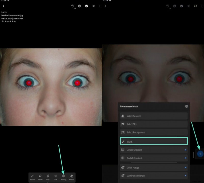 Adobe Lightroom:deskundige rode-ogenverwijdering en geavanceerde technieken 