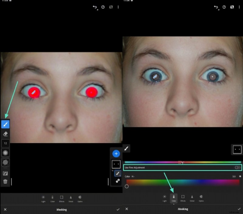 Adobe Lightroom:deskundige rode-ogenverwijdering en geavanceerde technieken 