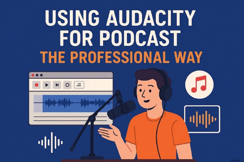 Audacity for Podcasting:een uitgebreide gids voor efficiënt opnemen en bewerken 