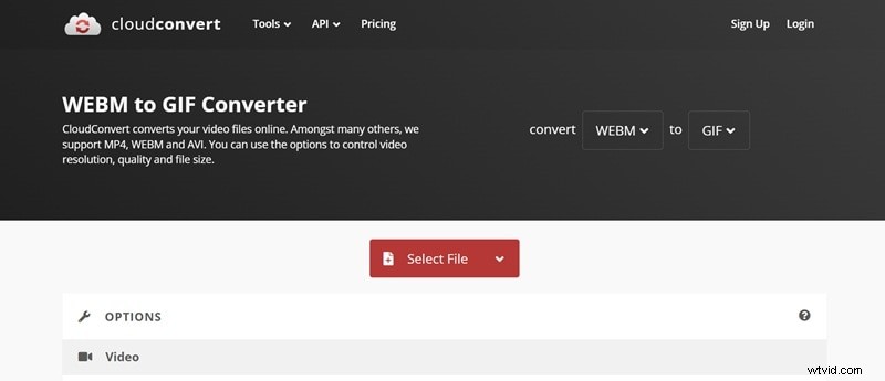 Converteer WebM naar GIF:Top 6 gratis en betrouwbare online tools 