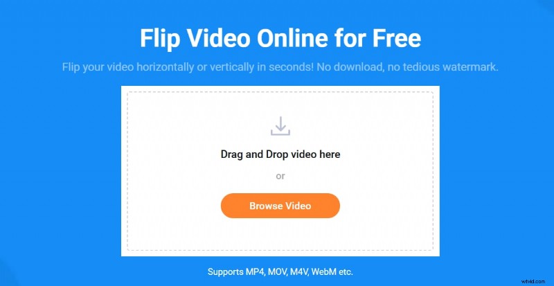 Gratis online videoflips:hulpmiddelen voor horizontale en verticale rotatie (2024) 