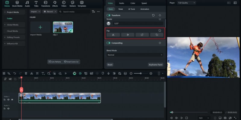 Gratis online videoflips:hulpmiddelen voor horizontale en verticale rotatie (2024) 