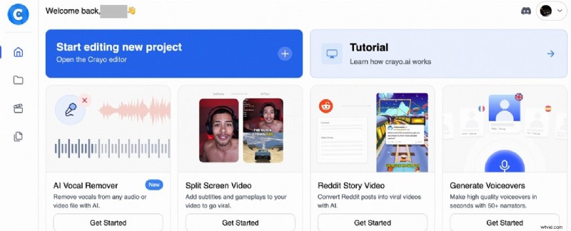 Crayo AI Video Editor Review:functies, prestaties en alternatieven 
