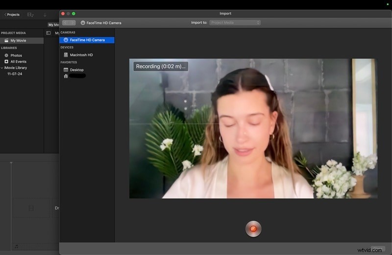 Neem video- en schermopnamen op in iMovie op Mac:een stapsgewijze handleiding 