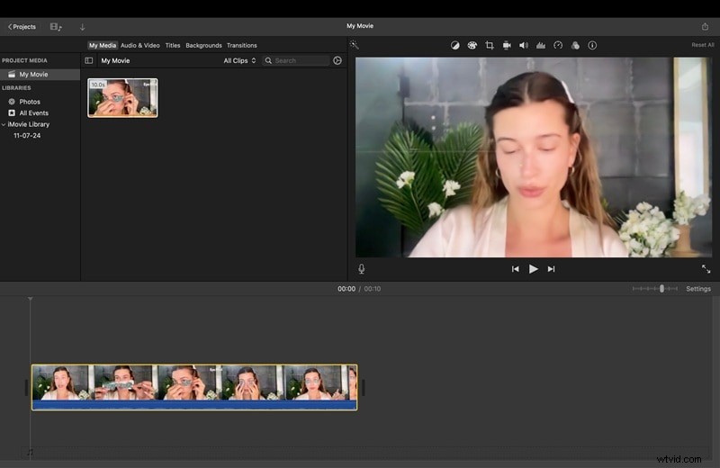 Neem video- en schermopnamen op in iMovie op Mac:een stapsgewijze handleiding 
