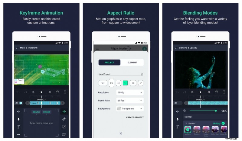Alight Motion Review:mobiele bewegende beelden en videobewerking 