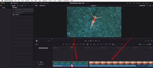 Mastering Clip samenvoegen in DaVinci Resolve:een uitgebreide gids 
