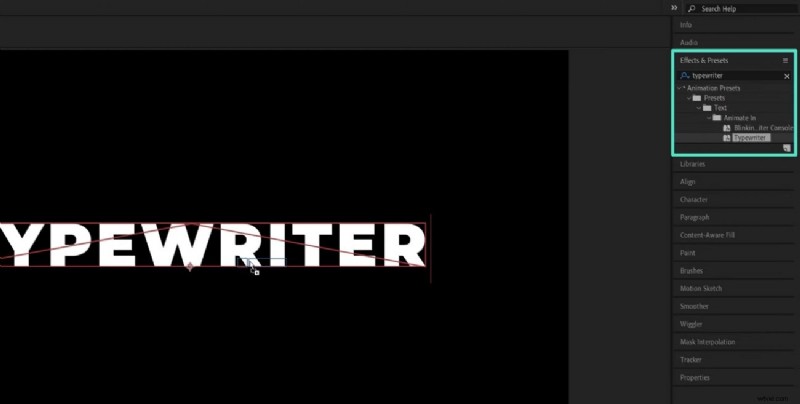 Tekstanimatie beheersen in Adobe After Effects:essentiële vaardigheden 