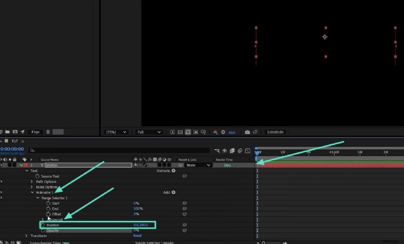 Tekstanimatie beheersen in Adobe After Effects:essentiële vaardigheden 