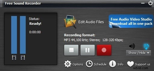 Top 10 gratis online audiorecorders voor streaming in 2026 