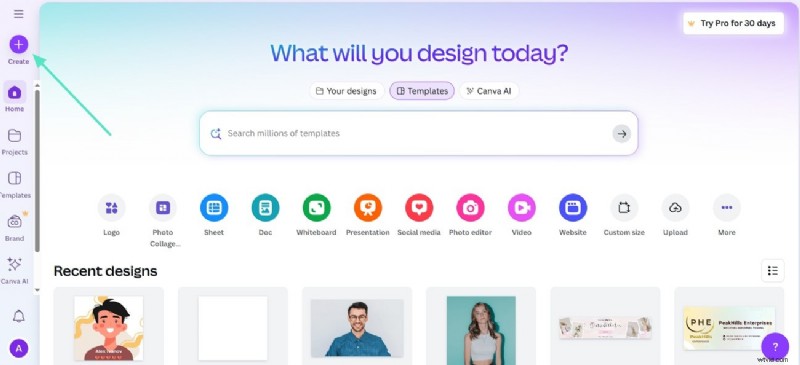 Maak verbluffende verticale tekst in Canva:een stapsgewijze handleiding 