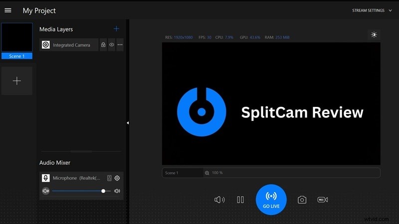 SplitCam Review:gratis webcamsplitter voor streaming en virtuele vergaderingen (2024) 
