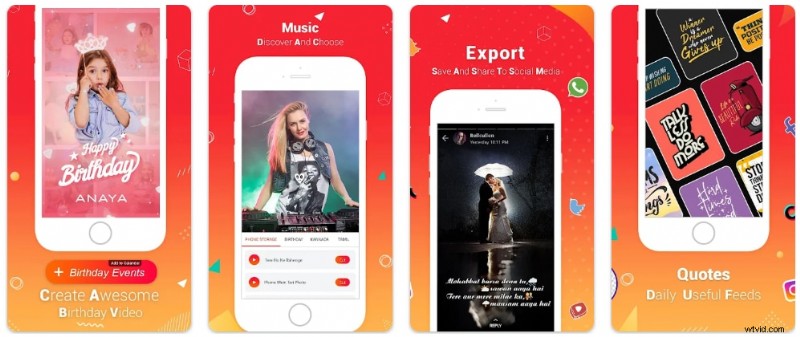 Top 7 Lyric Video Maker-apps voor iOS en Android - 2024 