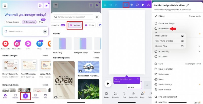 Hoe u ondertitels aan video s kunt toevoegen in Canva:een korte handleiding 