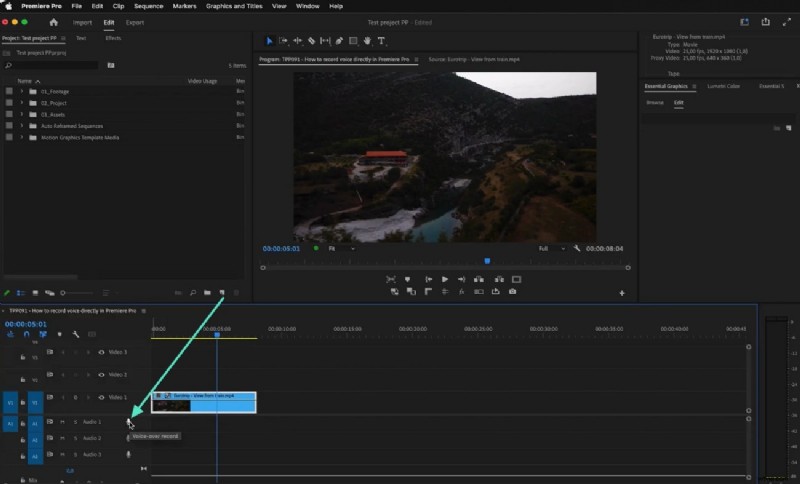 Voice-overs opnemen in Adobe Premiere Pro:een uitgebreide handleiding [2024] 