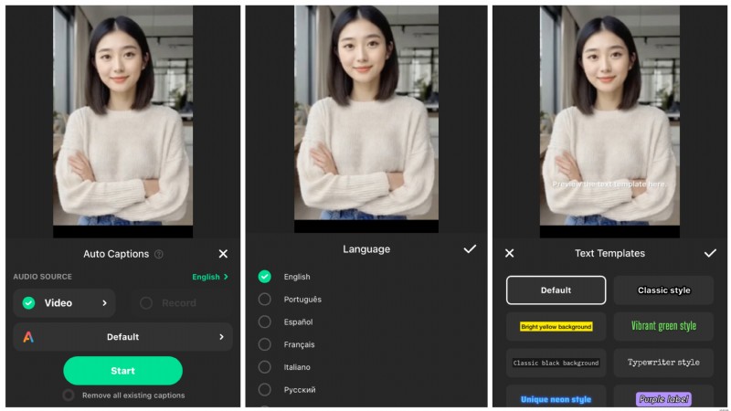 InShot automatische ondertiteling:een complete gids voor het toevoegen van ondertitels (2024) 