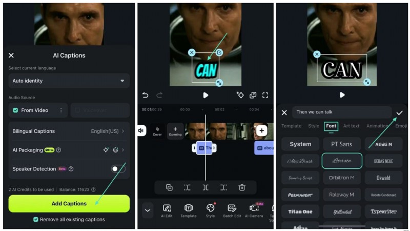InShot automatische ondertiteling:een complete gids voor het toevoegen van ondertitels (2024) 