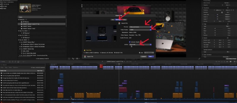 Automatiseer ondertitels in Final Cut Pro:een korte handleiding 