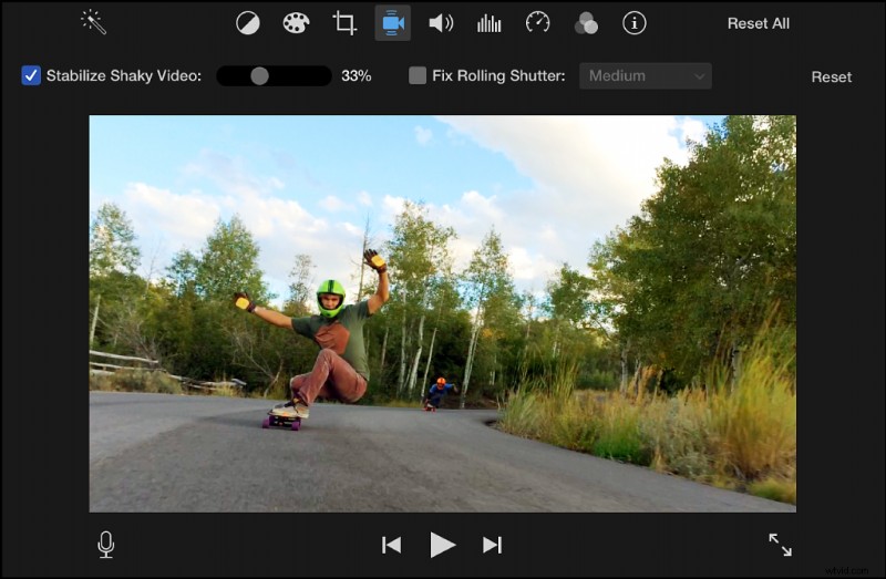 Hoe u wankele beelden in iMovie op elk Apple-apparaat kunt stabiliseren 