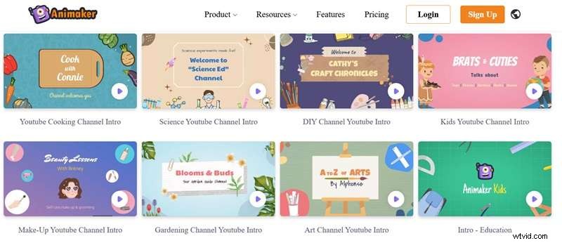 Beste geanimeerde intromakers voor YouTube en video – 2024 