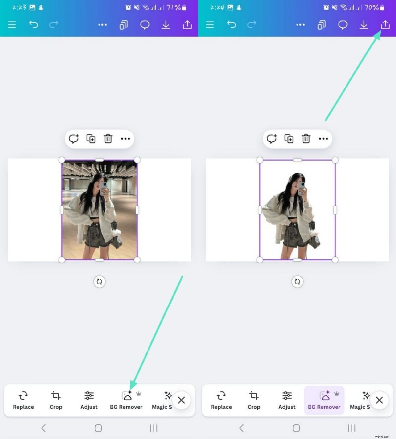 Canva-achtergrondverwijdering:een stapsgewijze handleiding voor mobiel 