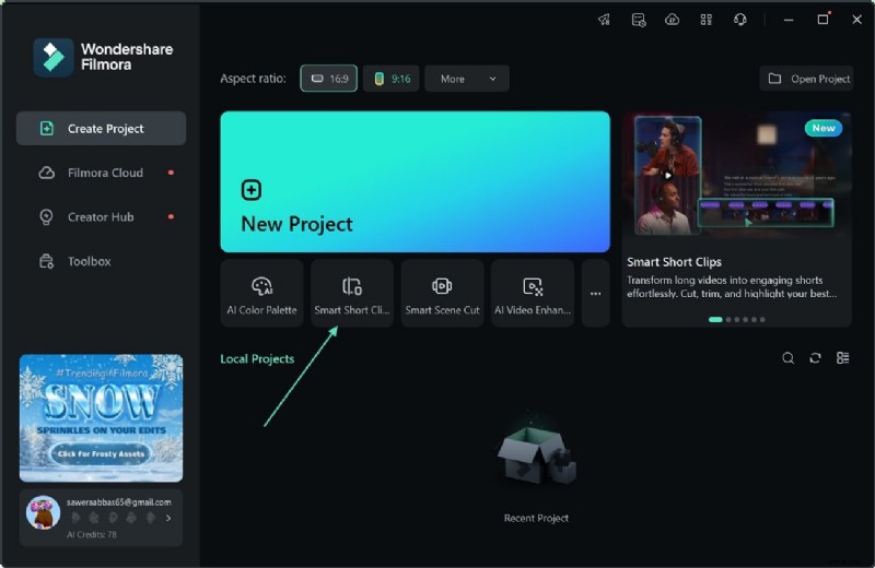 Filmora:maak boeiende Facebook-rollen - Video-editor 