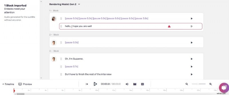 Beste stemgeneratoren voor filmtrailers:AI-stemklonen voor film 