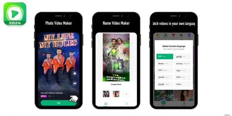 Beste WhatsApp-statusvideomakers:maak boeiende video s in 2024 