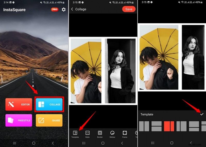 Beste Android-collage-apps 2024:maak verbluffende fotocollages 
