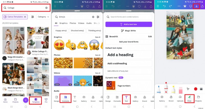 Beste Android-collage-apps 2024:maak verbluffende fotocollages 