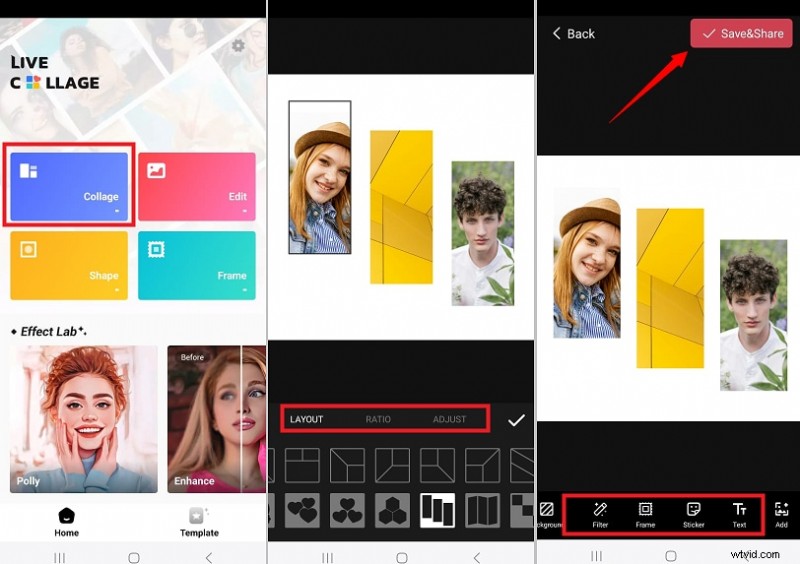 Beste Android-collage-apps 2024:maak verbluffende fotocollages 
