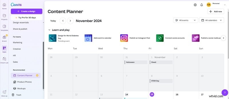Canva Social Media Scheduler:een uitgebreide gids voor contentplanning 