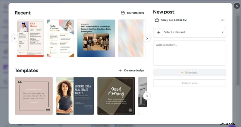 Canva Social Media Scheduler:een uitgebreide gids voor contentplanning 