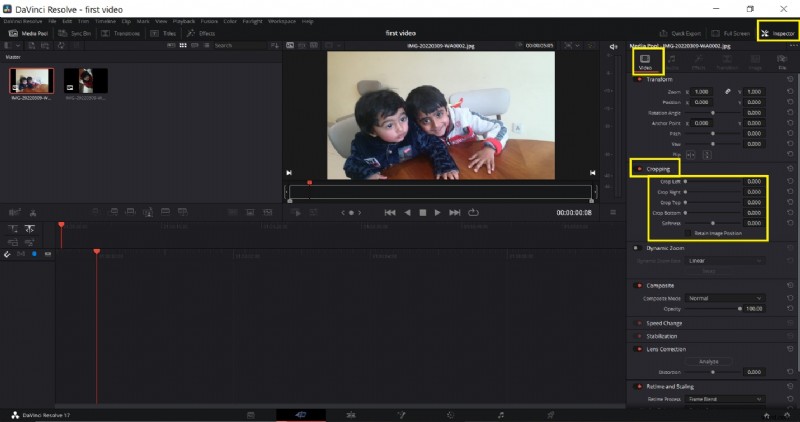 Het formaat van video s wijzigen in DaVinci Resolve:een stapsgewijze handleiding 
