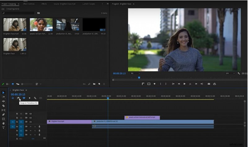 Premiere Pro Snapping:handleiding voor inschakelen en probleemoplossing (2024) 