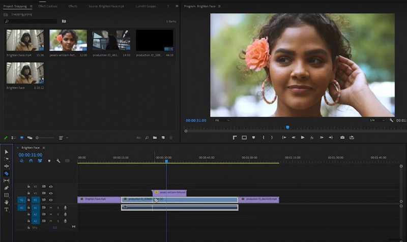 Premiere Pro Snapping:handleiding voor inschakelen en probleemoplossing (2024) 