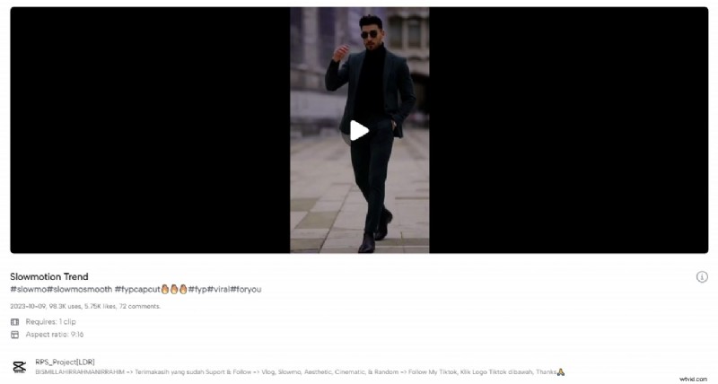 Top 17 CapCut Slow Motion-sjablonen voor verbluffende video s | [Jaar] 