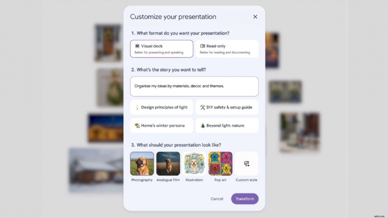 Google Mixboard:AI Mood Board-tool voor visuele conceptie 
